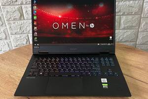 Б/у Игровой ноутбук Б-класс HP Omen 15-ek0013dx 15.6' 1920x1080| i7-10750H| 16GB RAM| 512GB SSD| RTX 2060 6GB