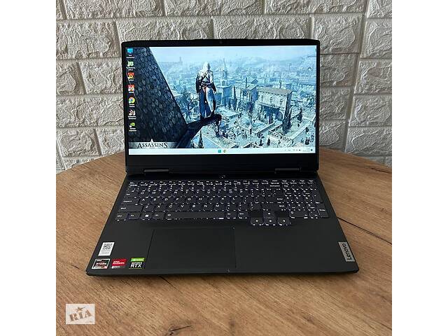 Б/у Игровой ноутбук Б-класс Lenovo IdeaPad Gaming 3 15ARH7 15.6' 1920x1080| Ryzen 5 6600H| 8GB RAM| 256GB SSD|