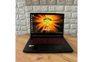 Б/у Игровой ноутбук Б-класс MSI GF65 Thin 10SDR 15.6' 1920x1080| i7-10750H| 8GB RAM| 512GB SSD| GTX 1660 Ti