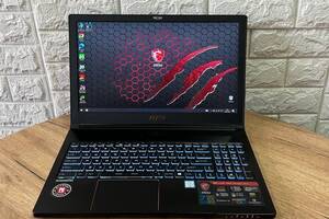 Б/у Игровой ноутбук Б-класс MSI GS63VR 7RG Stealth Pro 15.6' 1920x1080| i7-7700HQ| 32GB RAM| 512GB SSD| GTX