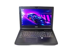 Б/у Игровой ноутбук Б-класс MSI GT62VR 6RE Dominator Pro 15.6' 1920x1080| i7-6700HQ| 16GB RAM| 256GB