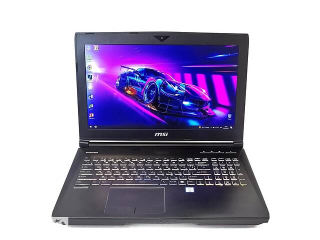 Б/у Игровой ноутбук Б-класс MSI GT62VR 6RE Dominator Pro 15.6' 1920x1080| i7-6700HQ| 16GB RAM| 256GB