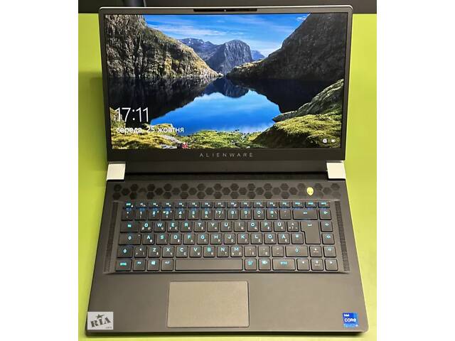 Б/у Игровой ноутбук Dell Alienware x15 R1 15.6' 1920x1080| i7-11800H| 16GB RAM| 1000GB SSD| RTX 3070 8GB