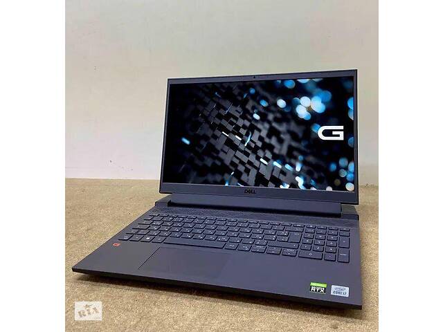 Б/у Игровой ноутбук Dell G15 5510 15.6' 1920x1080| Core i7-10870H| 16 GB RAM| 512 GB SSD| GeForce RTX 3060 6GB