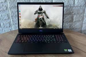 Б/у Игровой ноутбук Dell G5 5500 15.6' 1920x1080| Core i7-10750H| 32 GB RAM| 512 GB SSD| GeForce RTX 2060 6GB