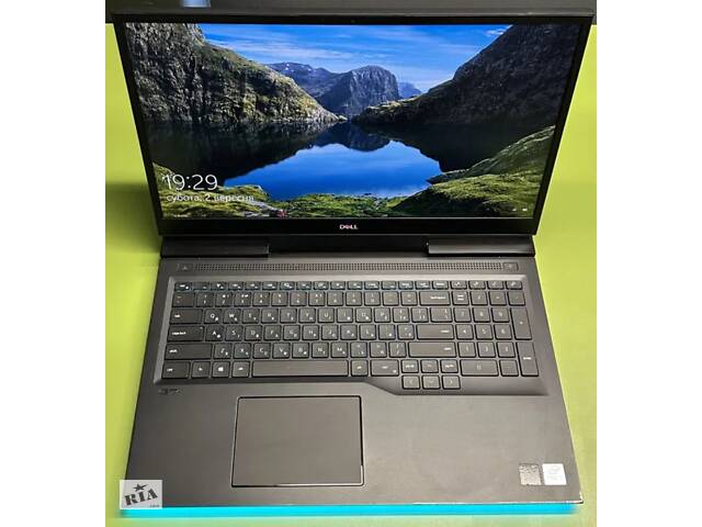 Б/у Игровой ноутбук Dell G7 17.3' 1920x1080| Core i7-10750H| 16 GB RAM| 512 GB SSD| GeForce RTX 2070 8GB