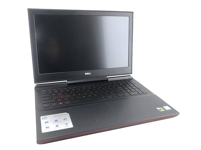 Б/у Игровой ноутбук Dell Inspiron 15 7000 15.6' 1920x1080| i5-7300HQ| 16GB RAM| 120GB SSD+500GB HDD| GTX 1050