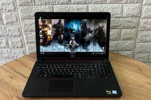 Б/у Игровой ноутбук Dell Inspiron 15 7559 15.6' 1920x1080| i7-6700HQ| 8GB RAM| 256GB SSD| GTX 960M 4GB