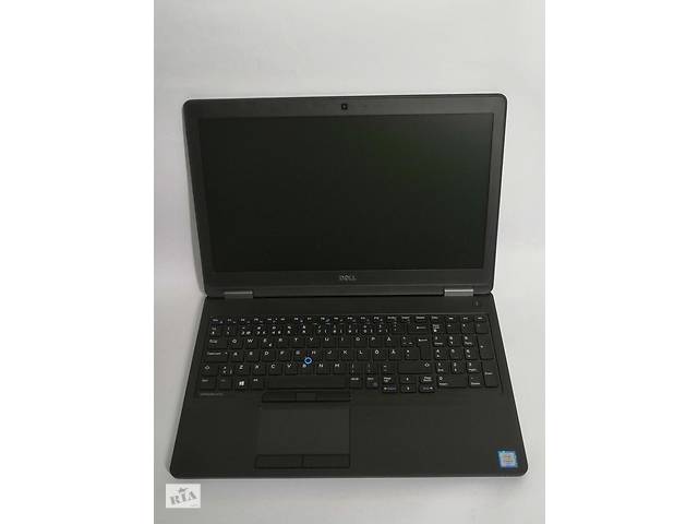 Б/у Игровой ноутбук Dell Latitude E5570 15.6' 1366x768| Core i7-6600U| 8 GB RAM| 256 GB SSD| Radeon R7 M360