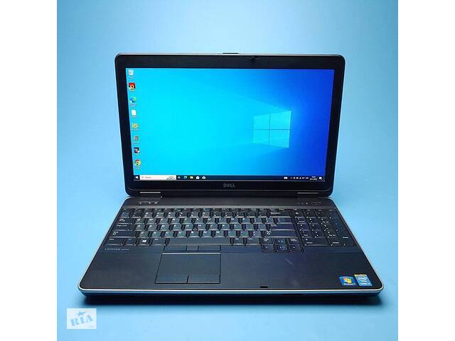 Б/у Ноутбук Dell Latitude E6540 15.6' 1920x1080| Core i7-4810MQ| 16 GB RAM| 480 GB SSD| Radeon HD 8790M 2GB