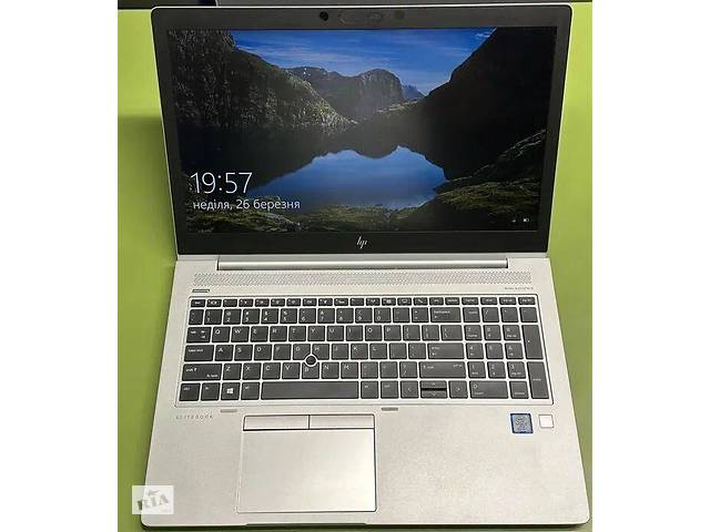Б/у Игровой ноутбук HP EliteBook 850 G6 15.6' 1920x1080| Core i7-8650U| 8 GB RAM| 256 GB SSD| Radeon RX 540