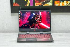 Б/у Игровой ноутбук HP Omen 15-dc0804no 15.6' 1920x1080| i7-8750H| 16GB RAM| 256GB SSD+1000GB HDD| GTX 1060