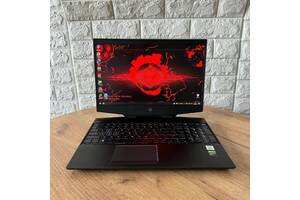 Б/у Игровой ноутбук HP Omen 15-dh1070wm 15.6' 1920x1080| i7-10750H| 16GB RAM| 512GB SSD| GTX 1660 Ti 6GB