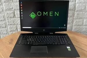 Б/у Игровой ноутбук HP Omen 17-cb1097nr 17.3' 1920x1080| i7-10750H| 16GB RAM| 256GB SSD+1000GB HDD| RTX 2060