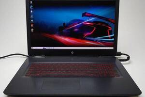 Б/у Игровой ноутбук HP Omen 17-w163dx 17.3' 1920x1080| i7-6700HQ| 16GB RAM| 128GB SSD+1000GB HDD| GTX 1060 6GB