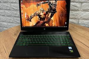 Б/у Игровой ноутбук HP Pavilion Gaming 15-cx0056wm 15.6' 1920x1080| i5-8300H| 16GB RAM| 256GB SSD+1000GB HDD|