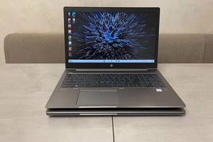 Б/у Игровой ноутбук HP Zbook 15u G5 15.6' 1920x1080| Core i7-8650U| 32 GB RAM| 512 GB SSD| Radeon Pro WX 3100