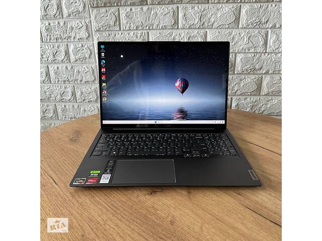 Б/у Игровой ноутбук Lenovo Ideapad Slim 7 16ARH7 16' 2560x1600 Touch| Ryzen 7 6800HS| 16GB RAM| 512GB SSD| RTX