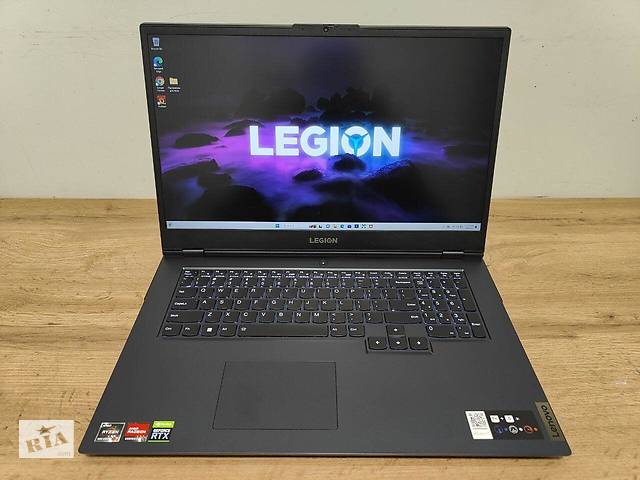 Б/у Игровой ноутбук Lenovo Legion 5-17ACH6H 17.3' 1920x1080| Ryzen 7 5800H| 32GB RAM| 512GB SSD+1000GB SSD|