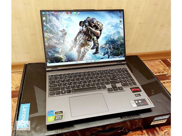 Б/у Игровой ноутбук Lenovo Legion 5 Pro 16ITH6H 16' 2560x1600| i7-11800H| 16GB RAM| 1000GB SSD| RTX 3060 6GB