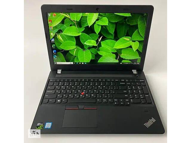 Б/у Игровой ноутбук Lenovo ThinkPad E570 15.6' 1920x1080| i7-7500U| 16GB RAM| 512GB SSD| GTX 950M 2GB