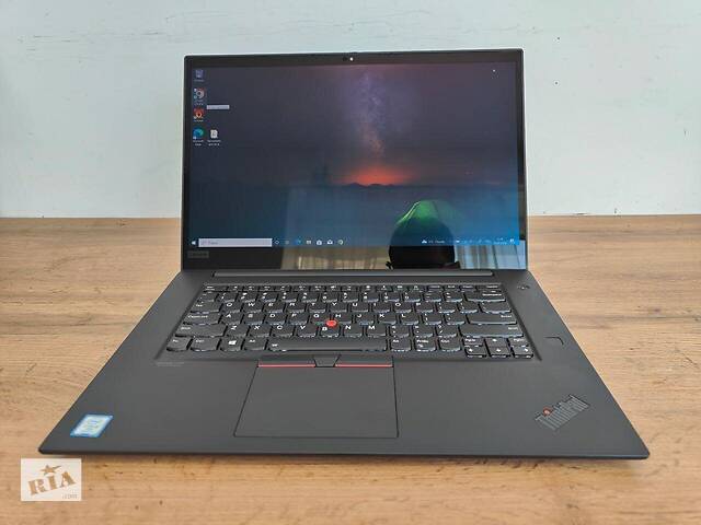 Б/у Игровой ноутбук Lenovo ThinkPad P1 2nd Gen 20QT003KRT 15.6' 3840x2160 O Touch| i9-9880H| 64GB RAM| 1000GB