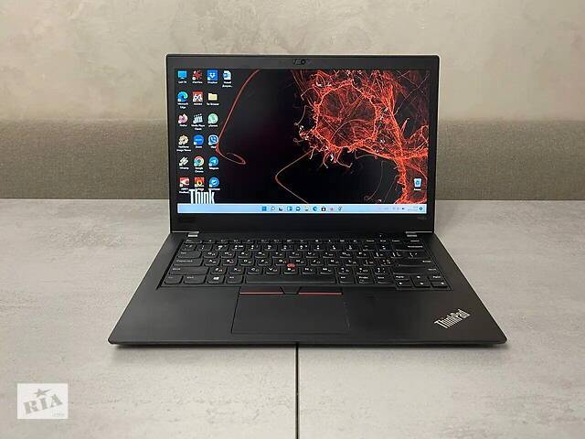 Б/у Игровой ноутбук Lenovo ThinkPad T480s 14' 1920x1080| Core i7-8650U| 16 GB RAM| 256 GB SSD| GeForce MX150