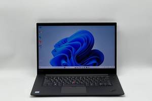 Б/у Игровой ноутбук Lenovo ThinkPad X1 Extreme 15.6' 3840x2160 Touch| i7-8850H| 16GB RAM| 480GB SSD| GTX 1050