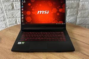 Б/у Игровой ноутбук MSI GF63 Thin 10UD 15.6' 1920x1080| i5-10500H| 8GB RAM| 512GB SSD| RTX 3050 Ti 4GB