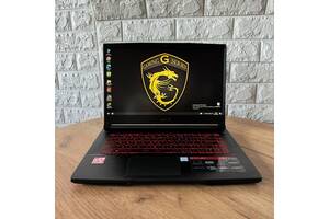 Б/у Игровой ноутбук MSI GF63 Thin 8RC 15.6' 1920x1080| i7-8750H| 8GB RAM| 128GB SSD+1000GB HDD| GTX 1050 4GB