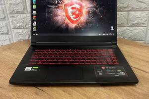 Б/у Игровой ноутбук MSI GF65 Thin 10SDR 15.6' 1920x1080| i7-10750H| 8GB RAM| 512GB SSD| GTX 1660 Ti 6GB