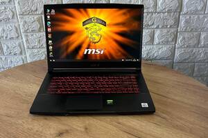 Б/у Игровой ноутбук MSI GF65 Thin 10SDR 15.6' 1920x1080| i7-10750H| 8GB RAM| 512GB SSD| GTX 1660 Ti 6GB