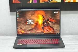 Б/у Игровой ноутбук MSI GF75 Thin 17.3' 1920x1080| Core i5-10300H| 16 GB RAM| 512 GB SSD| GeForce GTX 1650 4GB