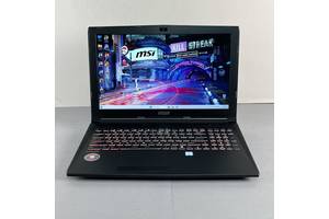 Б/у Игровой ноутбук MSI GL62M 7RDX-1096US 15.6' 1920x1080| i7-7700HQ| 16GB RAM| 256GB SSD+1000GB HDD| GTX 1050