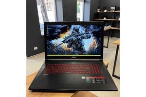 Б/у Игровой ноутбук MSI GL72M 7REX 17.3' 1920x1080| Core i7-7700HQ| 16 GB RAM| 256 GB SSD| GeForce GTX 1050 Ti