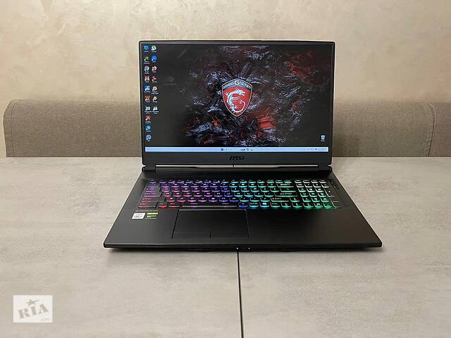 Б/у Игровой ноутбук MSI GL75 Leopard 17.3' 1920x1080| i7-10750H| 16GB RAM| 512GB SSD| GTX 1660 Ti 6GB