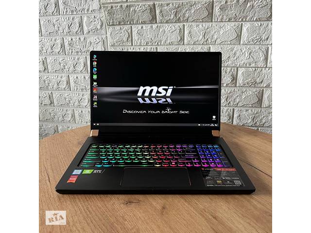 Б/у Игровой ноутбук MSI GS75 Stealth 9SF 17.3' 1920x1080| i7-9750H| 16GB RAM| 1000GB SSD| RTX 2070 8GB