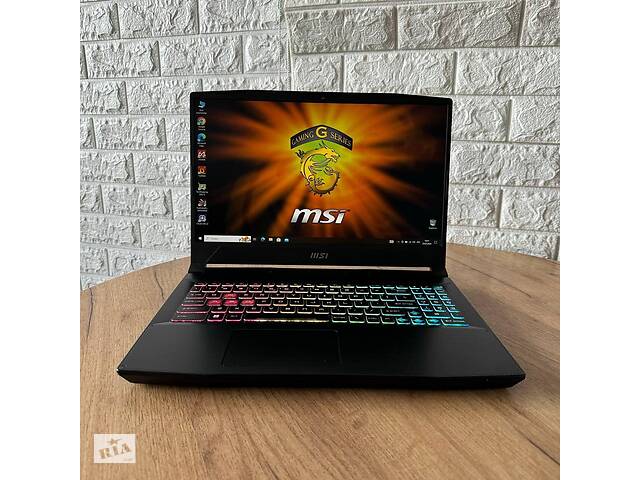 Б/у Игровой ноутбук MSI Katana 15 B12VGK 15.6' 1920x1080| i7-12650H| 16GB RAM| 1000GB SSD| RTX 4070 8GB