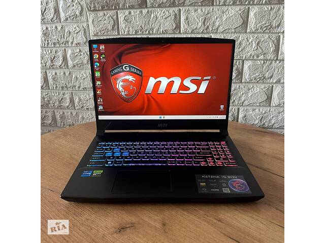 Б/у Игровой ноутбук MSI Katana 15 B13VGK 15.6' 1920x1080| i7-13620H| 16GB RAM| 512GB SSD| RTX 4070 8GB