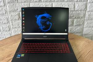 Б/у Игровой ноутбук MSI Katana GF66 12UE 15.6' 1920x1080| i7-12700H| 16GB RAM| 512GB SSD| RTX 3060 6GB