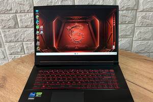 Б/у Игровой ноутбук MSI Thin GF63 12VE 15.6' 1920x1080| i7-12650H| 16GB RAM| 256GB SSD| RTX 4050 6GB