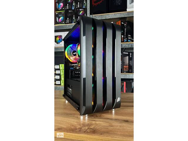 Б/у Игровой ПК 1stPlayer B2-4R1 Black MT NEW| Xeon E3-1240 v3| 16GB RAM| 128GB SSD+500GB HDD| Radeon RX 570