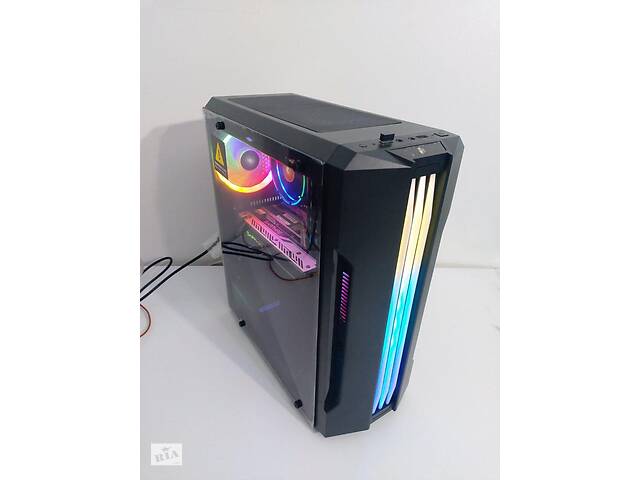 Б/у Игровой ПК 1stPlayer Rainbow R3-A MT NEW| i5-8500| 16GB RAM| 480GB SSD NEW+500GB HDD| Radeon RX 580 8GB