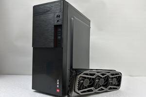 Игровой ПК 2E ALFA Black MT NEW| Ryzen 5 3600| 16GB RAM| 500GB SSD NVME+3 TB HDD| RTX 3070 8GB GDDR6 256bit