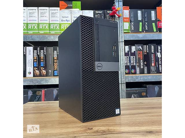 Б/у Игровой ПК Dell Optiplex 7050 MT| Core i5-7500| 16 GB RAM| 128 GB SSD + 500 GB HDD