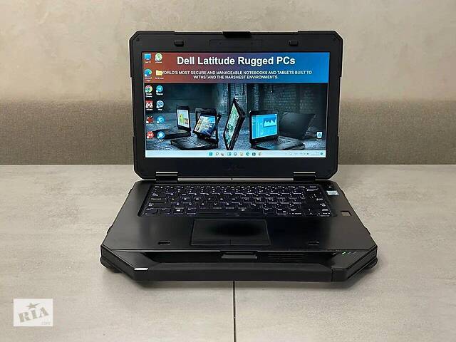Б/у Защищенный ноутбук Dell Latitude 5414 Rugged 14' 1920x1080| Core i7-6600U| 16 GB RAM| 240 GB SSD NEW| HD