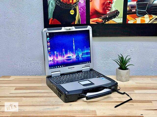 Б/у Защищенный ноутбук Panasonic Toughbook CF-31 13.2' 1024x768 Сенсорный| Core i5-520M| 8 GB RAM| 480 GB SSD|