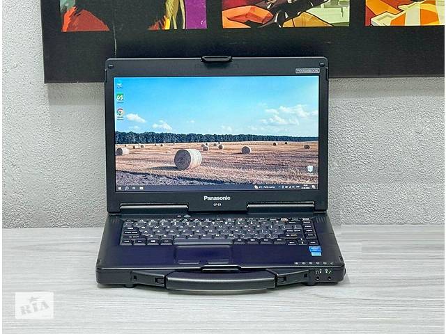 Б/у Защищенный ноутбук Panasonic Toughbook CF-53 MK-4 14' 1366x768| Core i5-4310U| 8 GB RAM| 256 GB SSD| HD