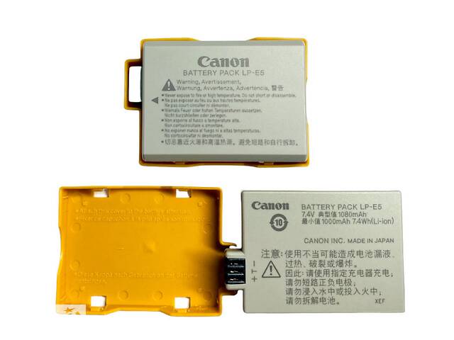 Батарея Canon LP-E5 orgiginal camera battery (EOS 450D 500D 1000D KISSX2 KISSX3)