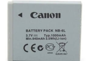 Батарея Canon NB-6L (6LH) original camera battery (IXUS105, 210, 300, S95, 90, SX240, 510, 700)